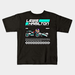 Lewis Hamilton Mercedes Petronas Amg F1 Team Kids T-Shirt